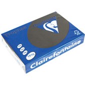 TROPHEE COLOURED PAPER A4 160GSM BLACK PACK 250