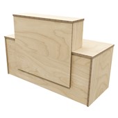 ZEALAND RECEPTION COUNTER WITH DESK MILFORD W1700 X D700 X H1125MM PREMIUM PLY