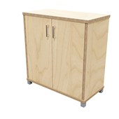 ZEALAND CREDENZA W800 X D400 X H835MM WITH 50MM FEET PREMIUM PLY