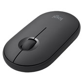 LOGITECH M350 PEBBLE USB WIRELESS BLUETOOTH MOUSE GRAPHITE