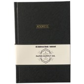 OFFICE SUPPLY CO CITTA ADDRESS BOOK A5 140 X 210 BLACK