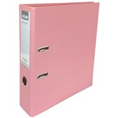 LEDAH LEVER ARCH BINDER A4 PASTEL PINK