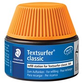 STAEDTLER TEXTSURFER HIGHLIGHTERS INK REFILL POTS FOR TEXTSURFER CLASSIC ORANGE