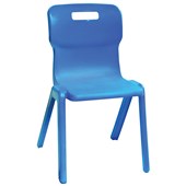 SYLEX TITAN CHAIR 460MM HIGH BLUE