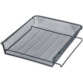 ESSELTE METAL MESH DOCUMENT TRAY PORTRAIT A4 BLACK