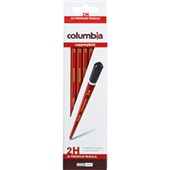 COLUMBIA COPPERPLATE HEXAGONAL PENCIL 2H