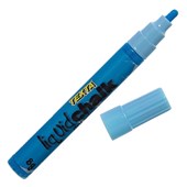 TEXTA LIQUID CHALK MARKER DRY WIPE BULLET 45MM BLUE