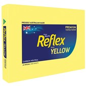 REFLEX COLOURS A3 COPY PAPER 80GSM YELLOW PACK 500 SHEETS