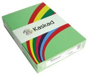 KASKAD COLOURED PAPER A4 80GSM WOODPECKER GREEN PACK 500 SHEETS