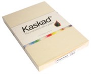 KASKAD COLOURED PAPER A4 225GSM CURLEW CREAM PACK 100