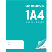 WARWICK 1A4 EXERCISE BOOK UNRULED 24 LEAF