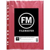 FM COPYSAFE POCKET A4 RED PACK 10