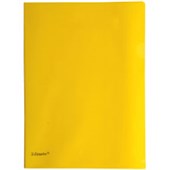 ESSELTE LSHAPED POCKET A4 YELLOW PACK 12