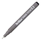 ARTLINE 233 DRAWING SYSTEM PEN 03MM BLACK