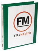 FM INSERT RINGBINDER POLYPROPYLENE 2D 38MM A4 GREEN