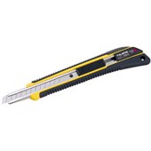 TAJIMA LC360 CUTTER KNIFE NONSLIP GRIP LIGHT DUTY SIDE LOCK BLACKYELLOW