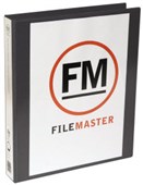 FM INSERT RINGBINDER POLYPROPYLENE 2D 38MM A4 BLACK