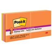 POSTIT R3306SSUC SUPER STICKY POP UP NOTES 76 X 76MM ENERGY BOOST PACK 6