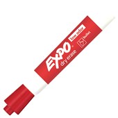 EXPO WHITEBOARD MARKER BULLET TIP RED