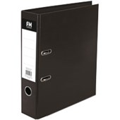 FM VIVID LEVER ARCH FILE A4 CAT BLACK