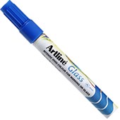 ARTLINE GLASS MARKER BULLET 2MM BLUE