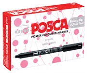 POSCA PC1MR PAINT MARKER BULLET ULTRA FINE 07MM ASSORTED PACK 12