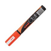 UNI PWE5M CHALK MARKER BULLET 18MM ORANGE